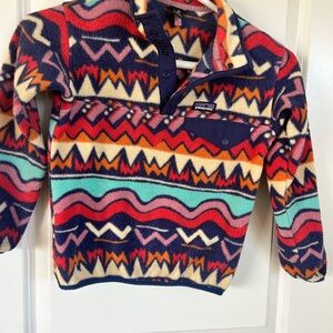 Patagonia Kids Multicolor Fleece Pullover - Navy, Red, Pink, Teal, Orange